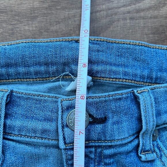 Rag & Bone Jeans Women's Size 27 Capri Hanover Light Wash Distressed - Picture 9 of 10